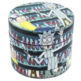 Dichavador Metal Rick and Morty 3 Fases 60mmx40mm DK5130B-4